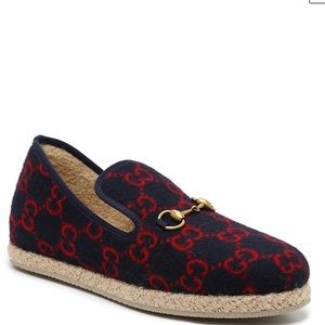New Authentic Gucci Fria GG Logo Loafers Shoes Men’s